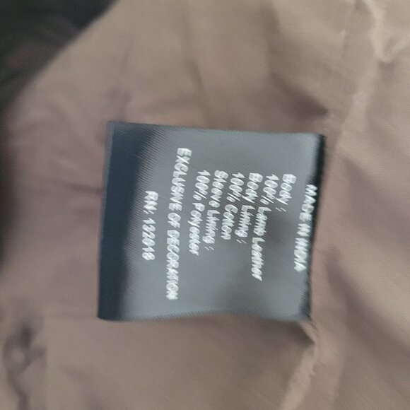 ImprovD Lamb Leather Moto Jacket - Picture 15 of 16